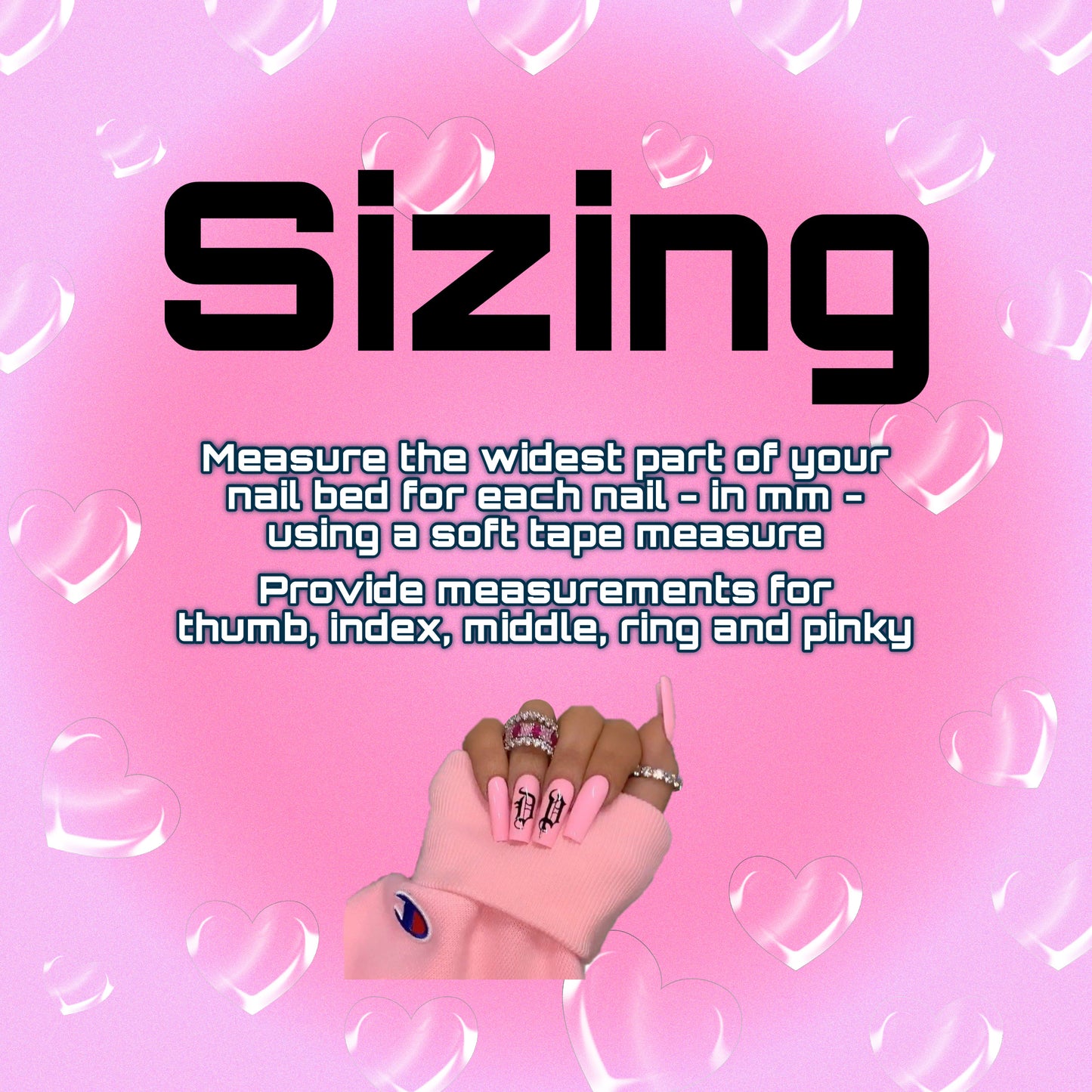 Pink Junk Nailz