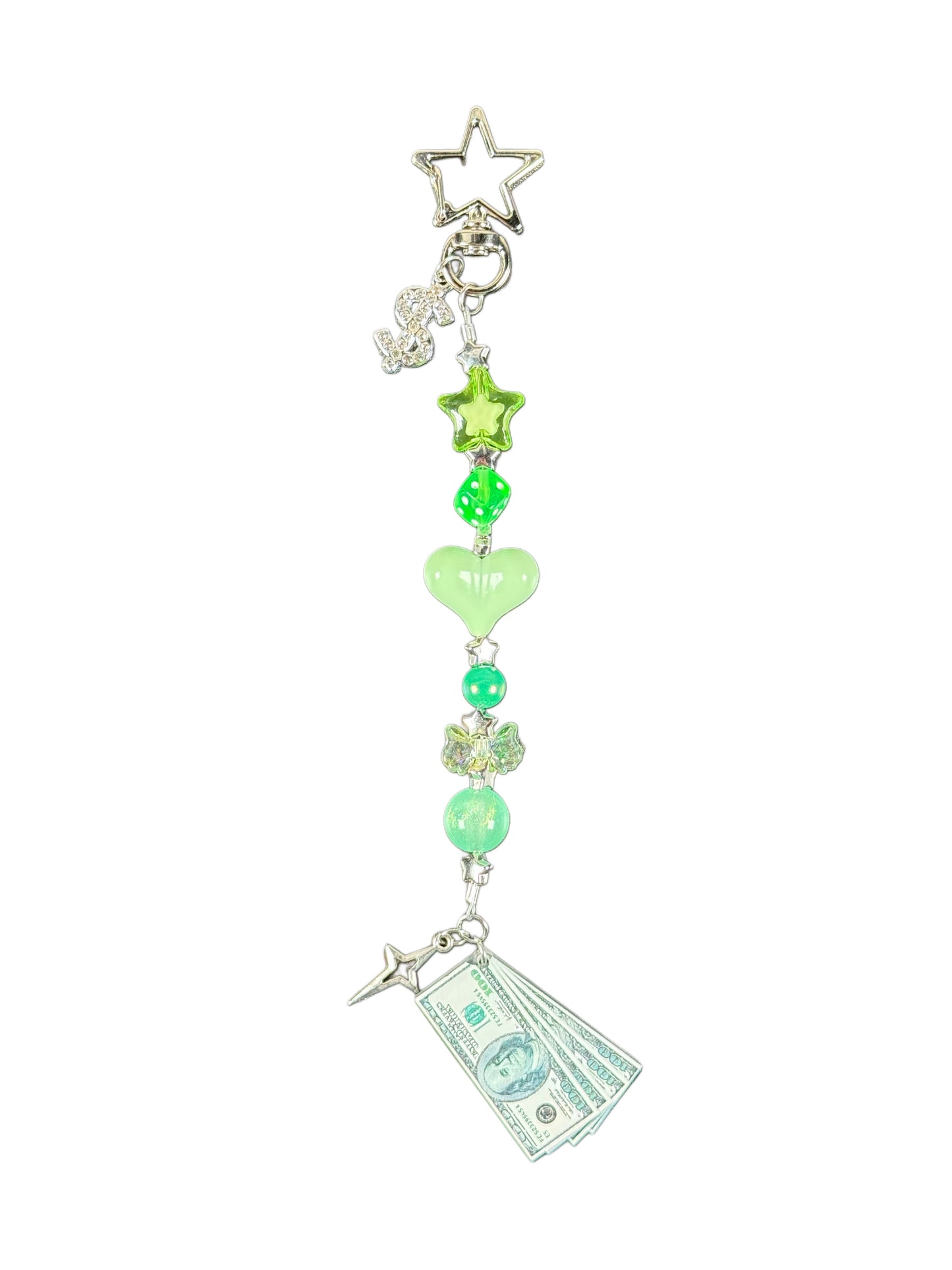 The Money Is The Motive Bag Charm