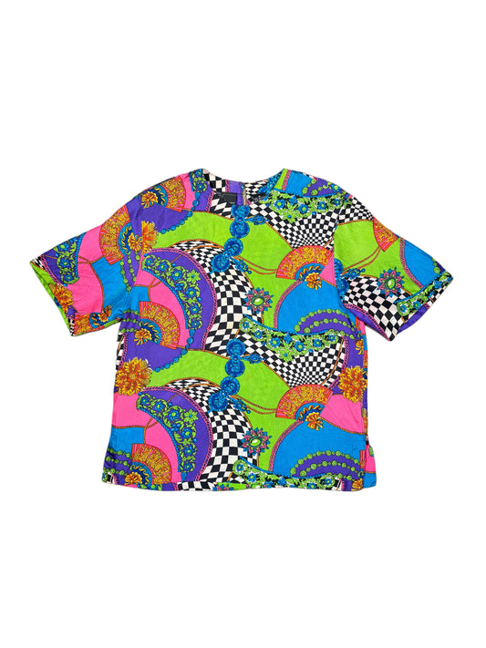 Acid Trip Silk Blouse