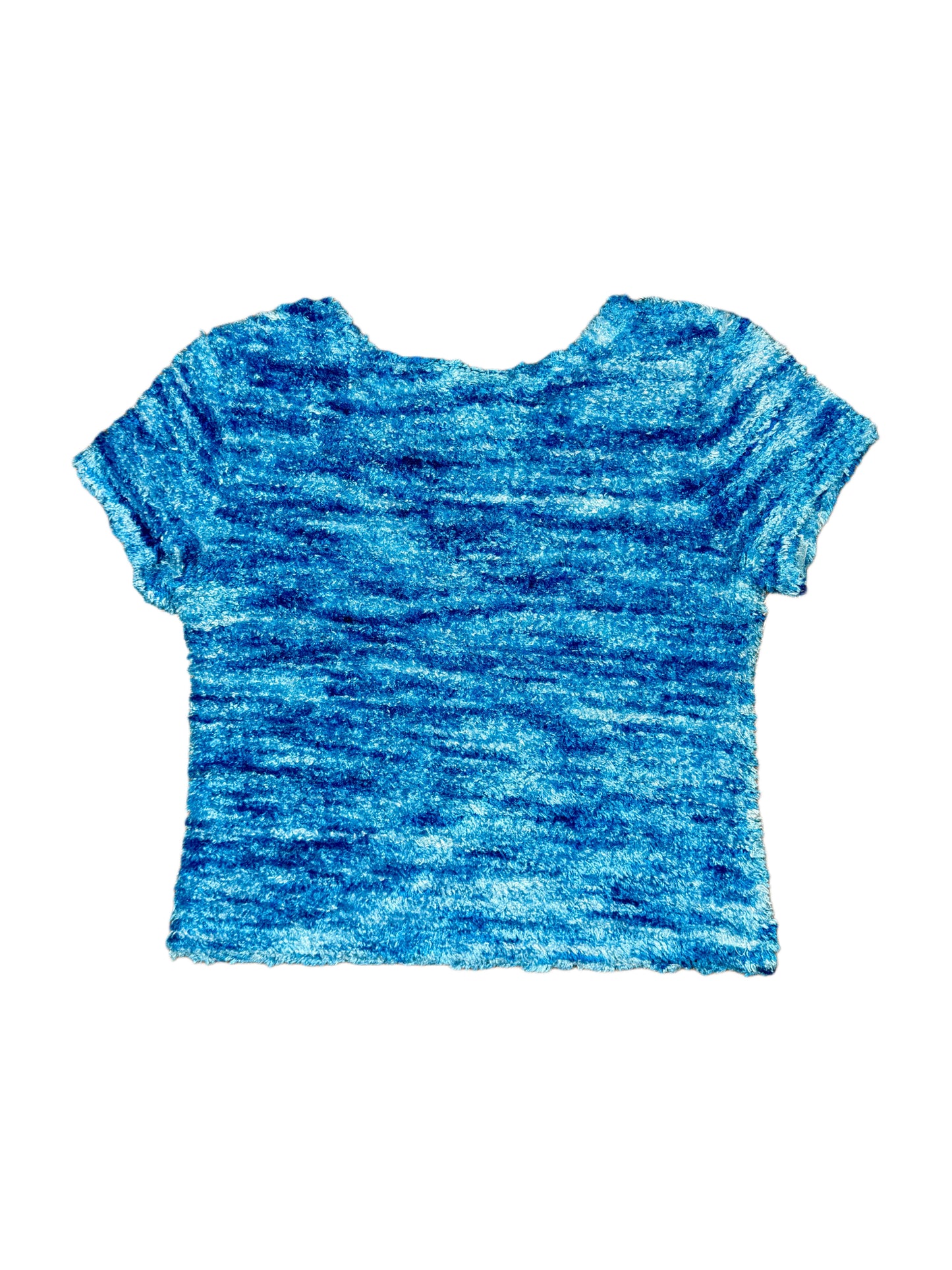 Feeling Blue Fuzzy Top