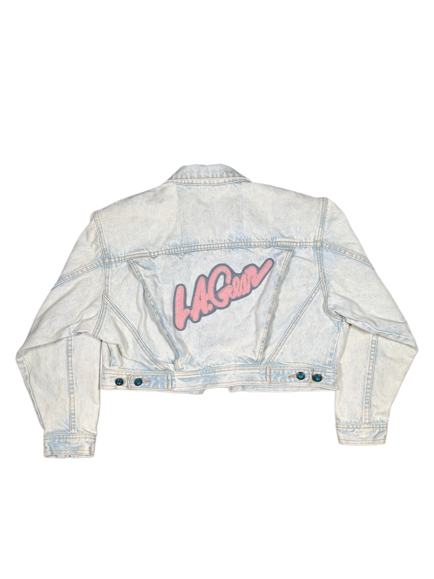 LA Dreamin Cropped Denim Jacket