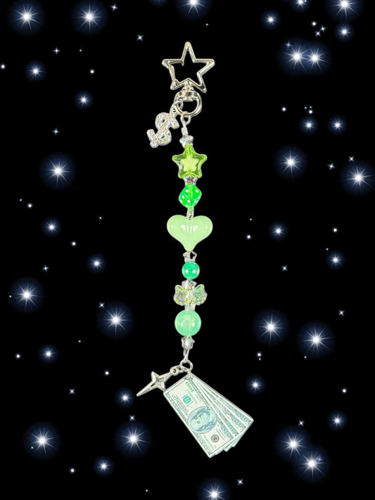 The Money Is The Motive Bag Charm