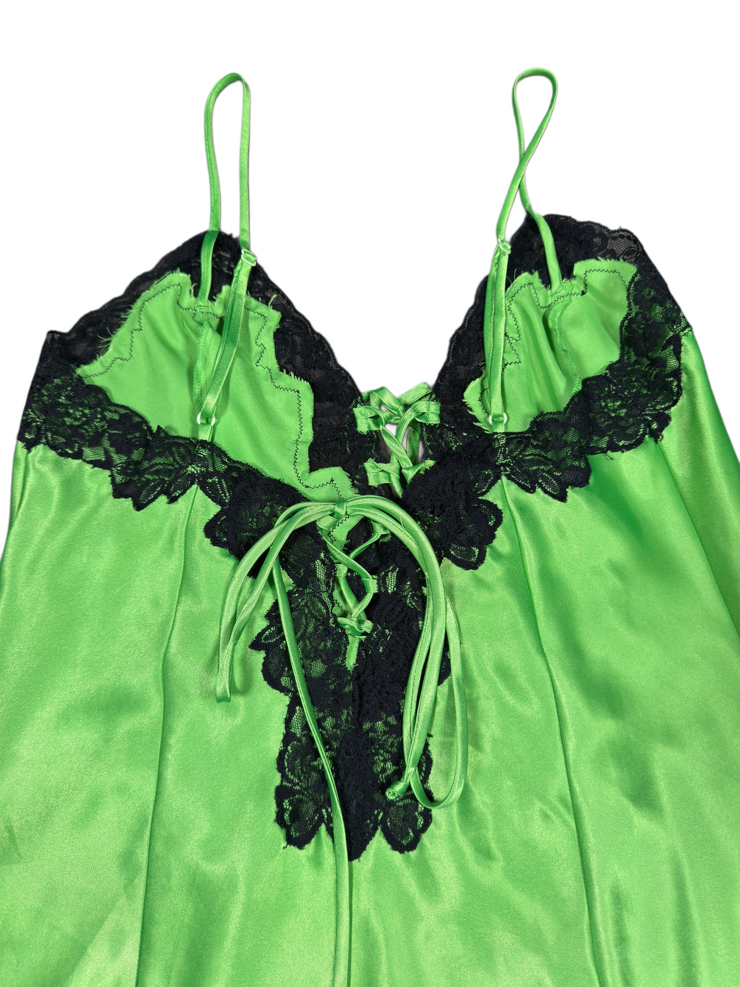 Green With Envy Slip Dress
