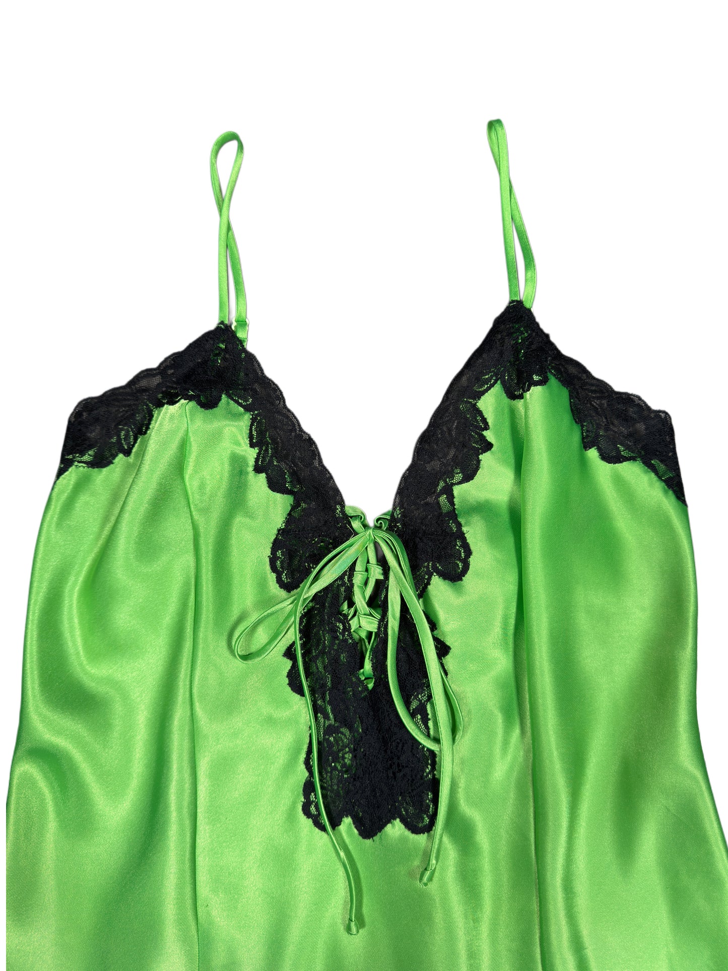 Green With Envy Slip Dress