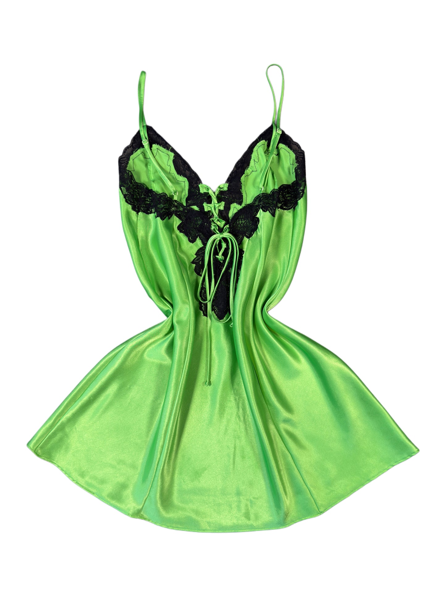Green With Envy Slip Dress