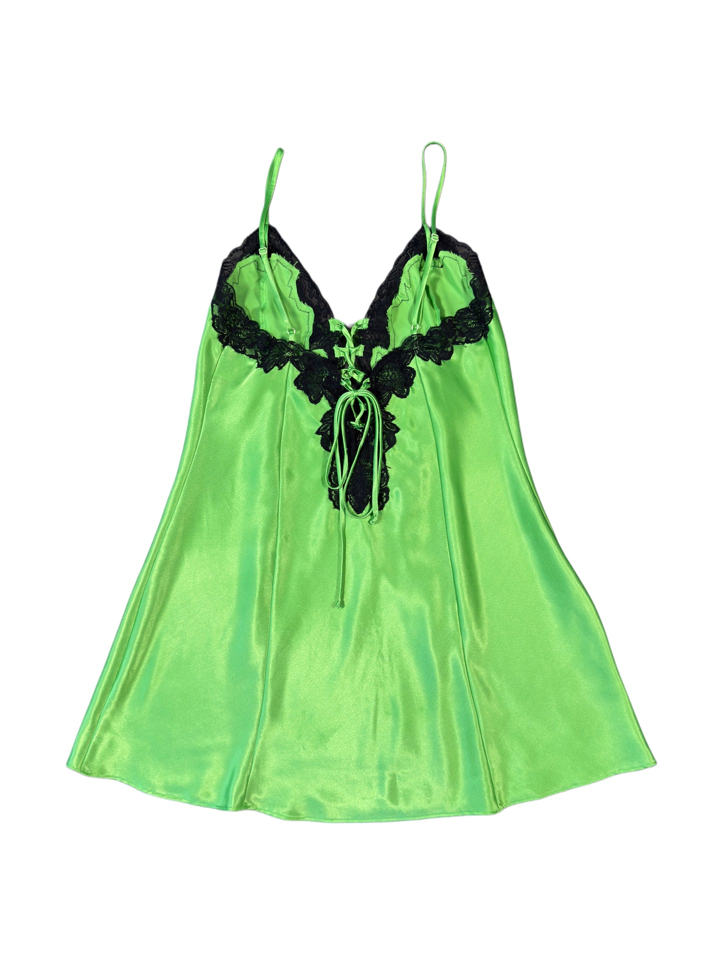 Green With Envy Slip Dress
