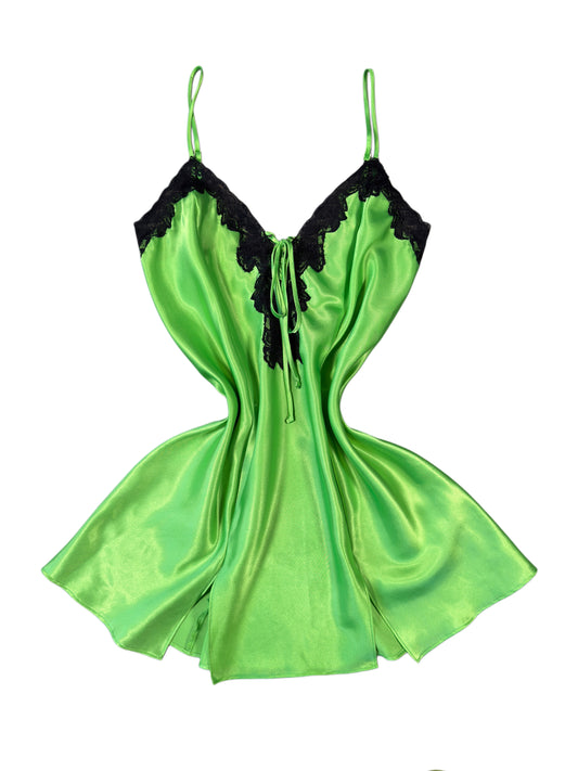 Green With Envy Slip Dress