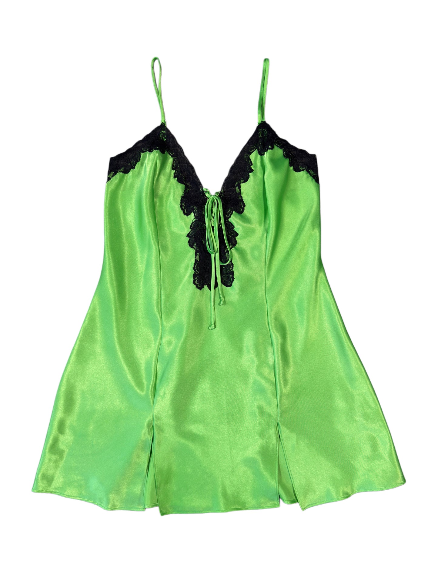 Green With Envy Slip Dress