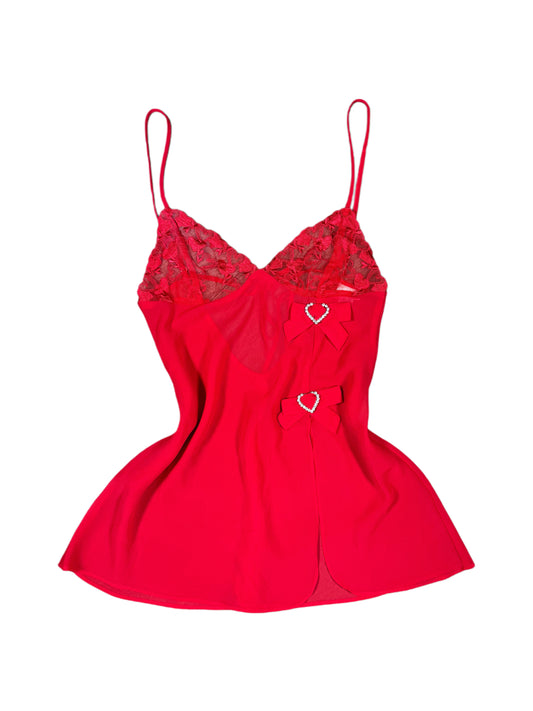 Valentine's Vixen Slip Dress